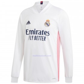 Maillot de Foot Real Madrid Domicile 2020-21 Manches Longues